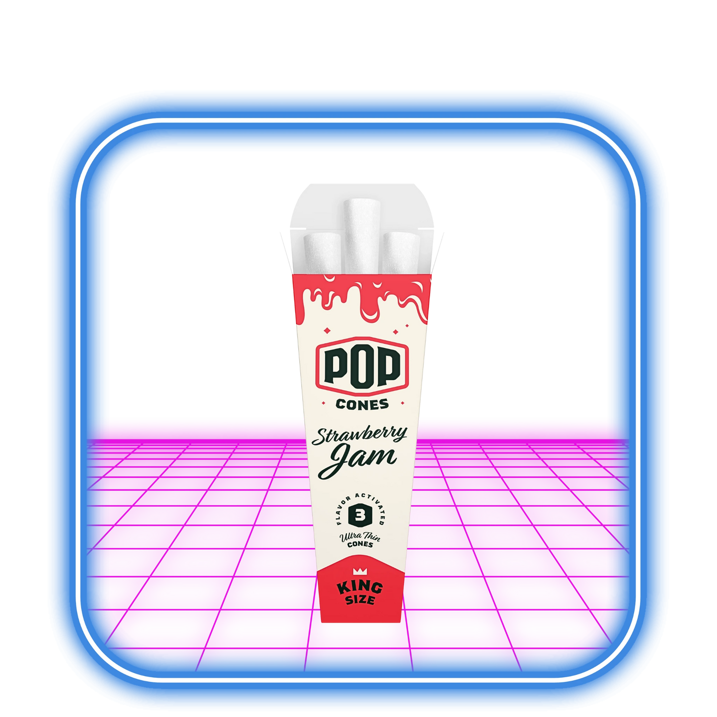 Pop Cones | Ultra Thin King Size