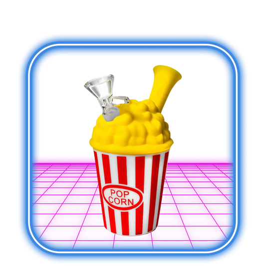 Popcorn Bucket Silikon Bong 15cm