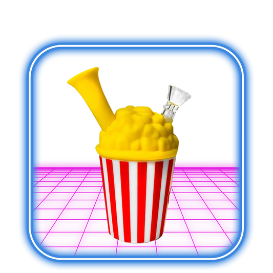 Popcorn Bucket Silikon Bong 15cm