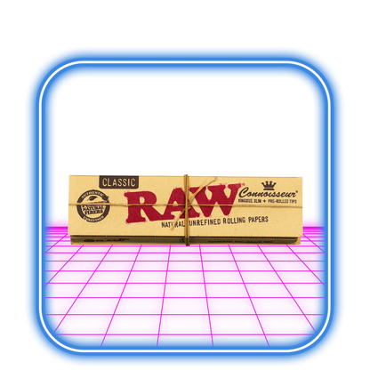 RAW | Connoisseur Kingsize Papper + Prerolled Tips