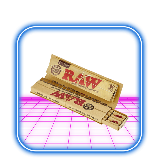 RAW | Connoisseur Kingsize Papper + Prerolled Tips