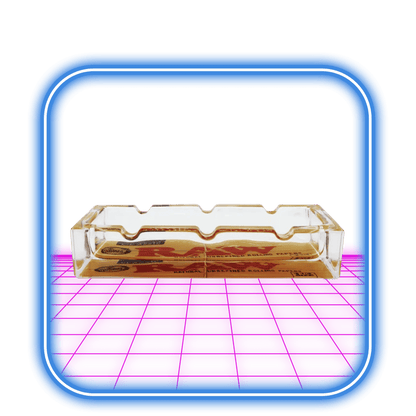 RAW | Glas Askfat Rektangulär (16cm) - HiMood.se - RAW