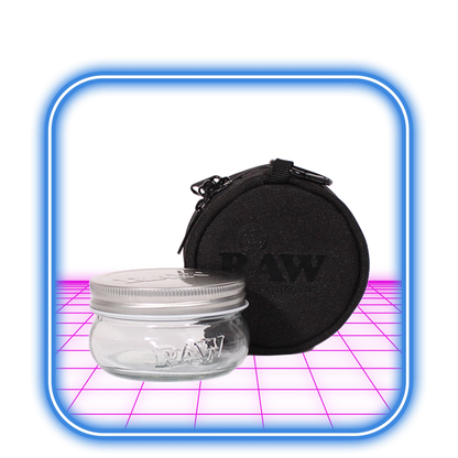 RAW | Mason Jar Small & Protective Case 6oz 177ml