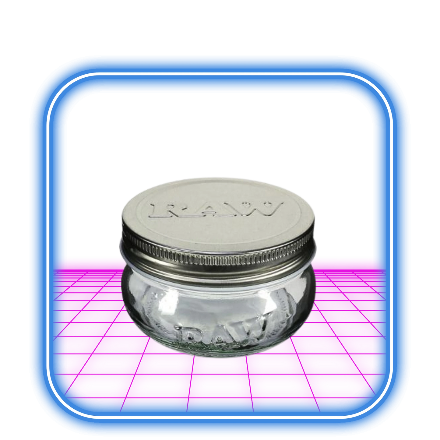 RAW | Mason Jar Small & Protective Case 6oz 177ml