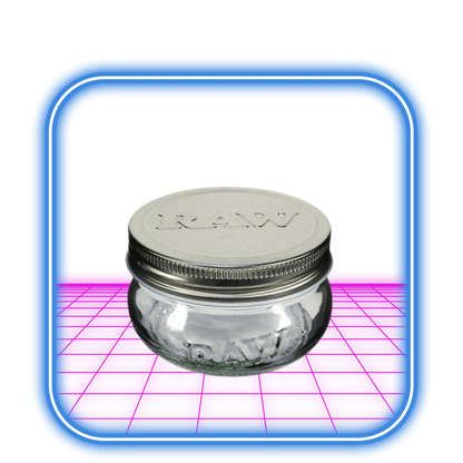 RAW | Mason Jar Small & Protective Case 6oz 177ml