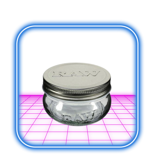 RAW | Mason Jar Small & Protective Case 6oz 177ml
