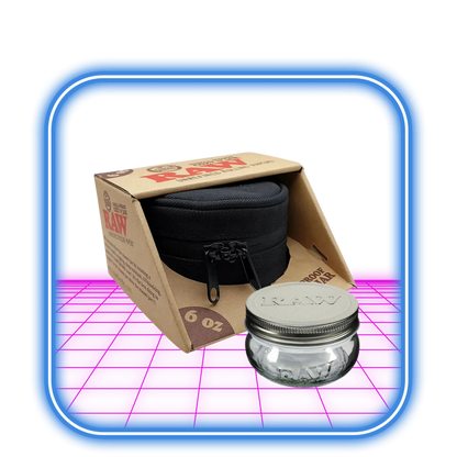 RAW | Mason Jar Small & Protective Case 6oz 177ml