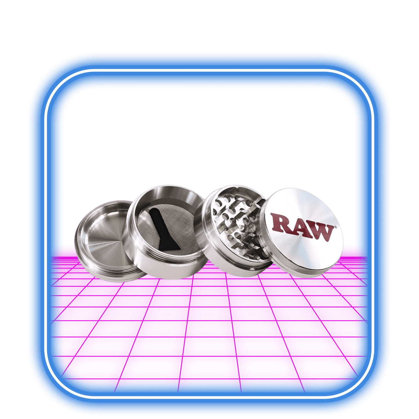 RAW | Metal Grinder 4-Part (56mm)