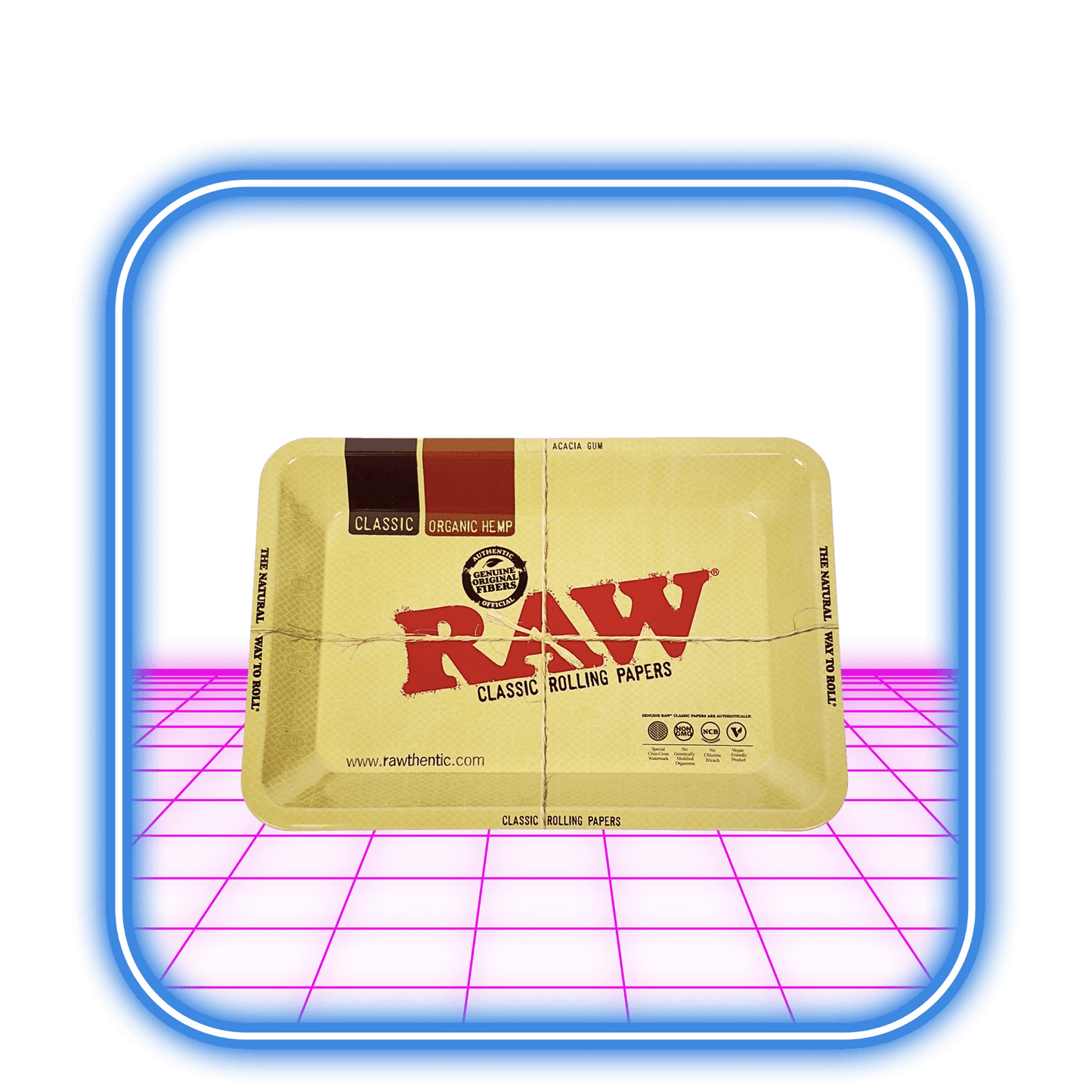 RAW | Metal Rullbricka Original - Small 18 x 12 cm - HiMood.se - RAW