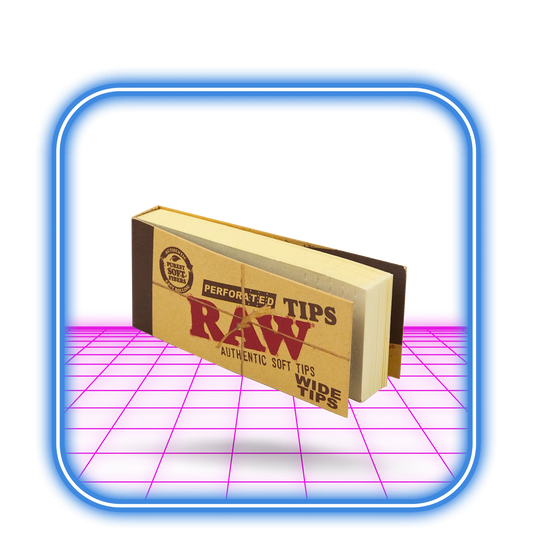 RAW | Perforated Wide Tips (50st)