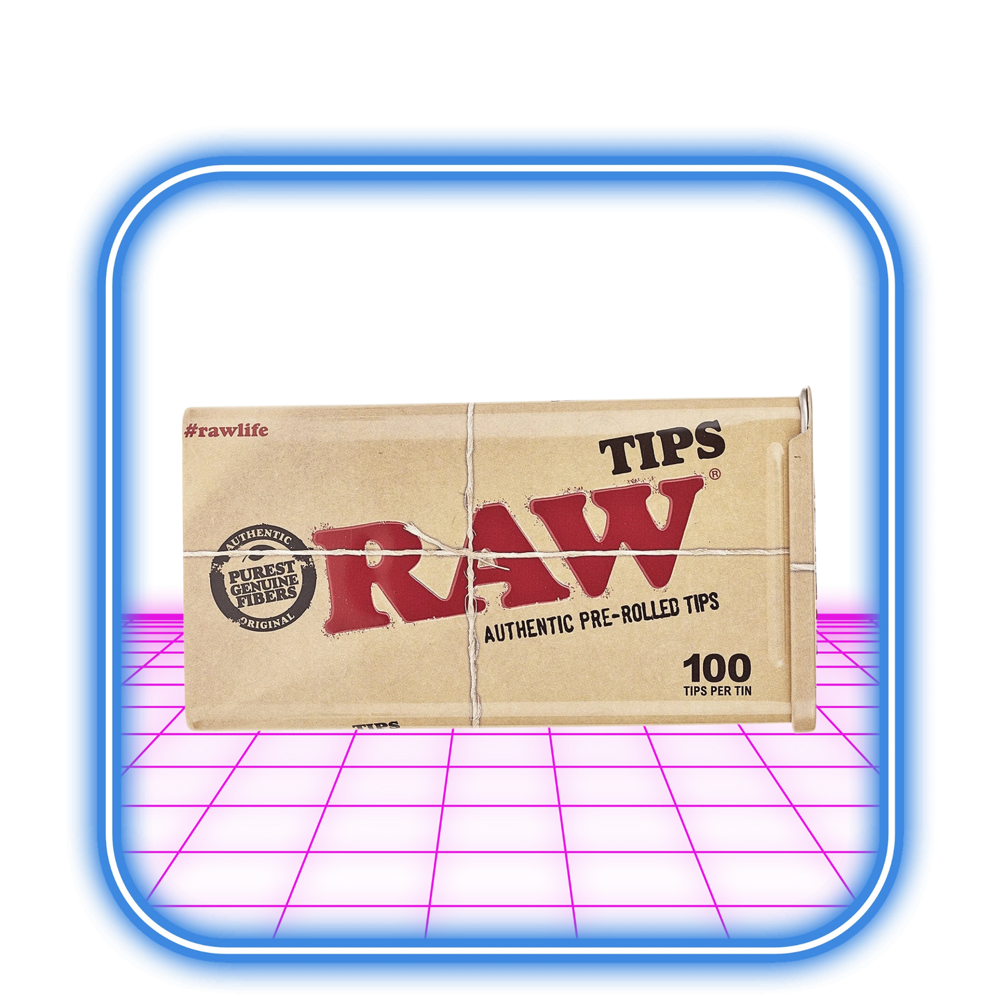 RAW | Unrefined 100 Pre-Rolled Tips