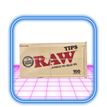 RAW | Unrefined 100 Pre-Rolled Tips