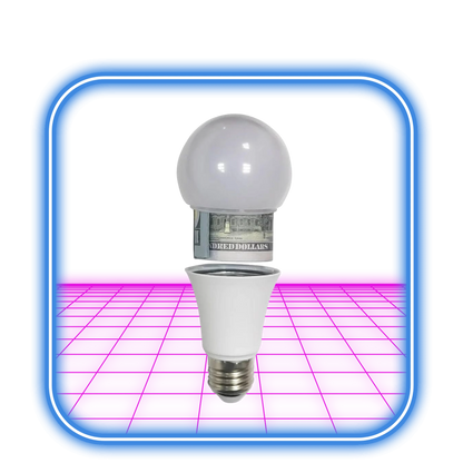 Realistisk Glödlampa Stash