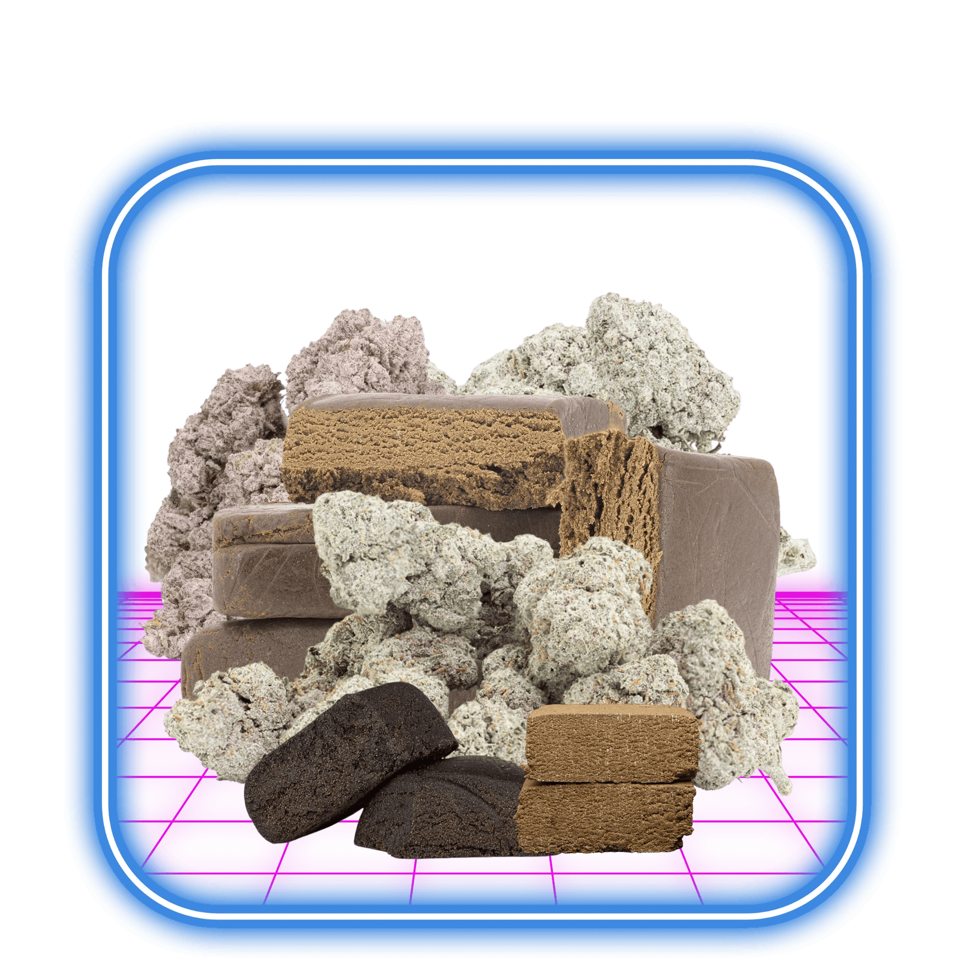 STORKÖP MIX THCA HASH & BUDS 200g - SANTA BUNDLE 🎁 - HiMood.se - HiMood