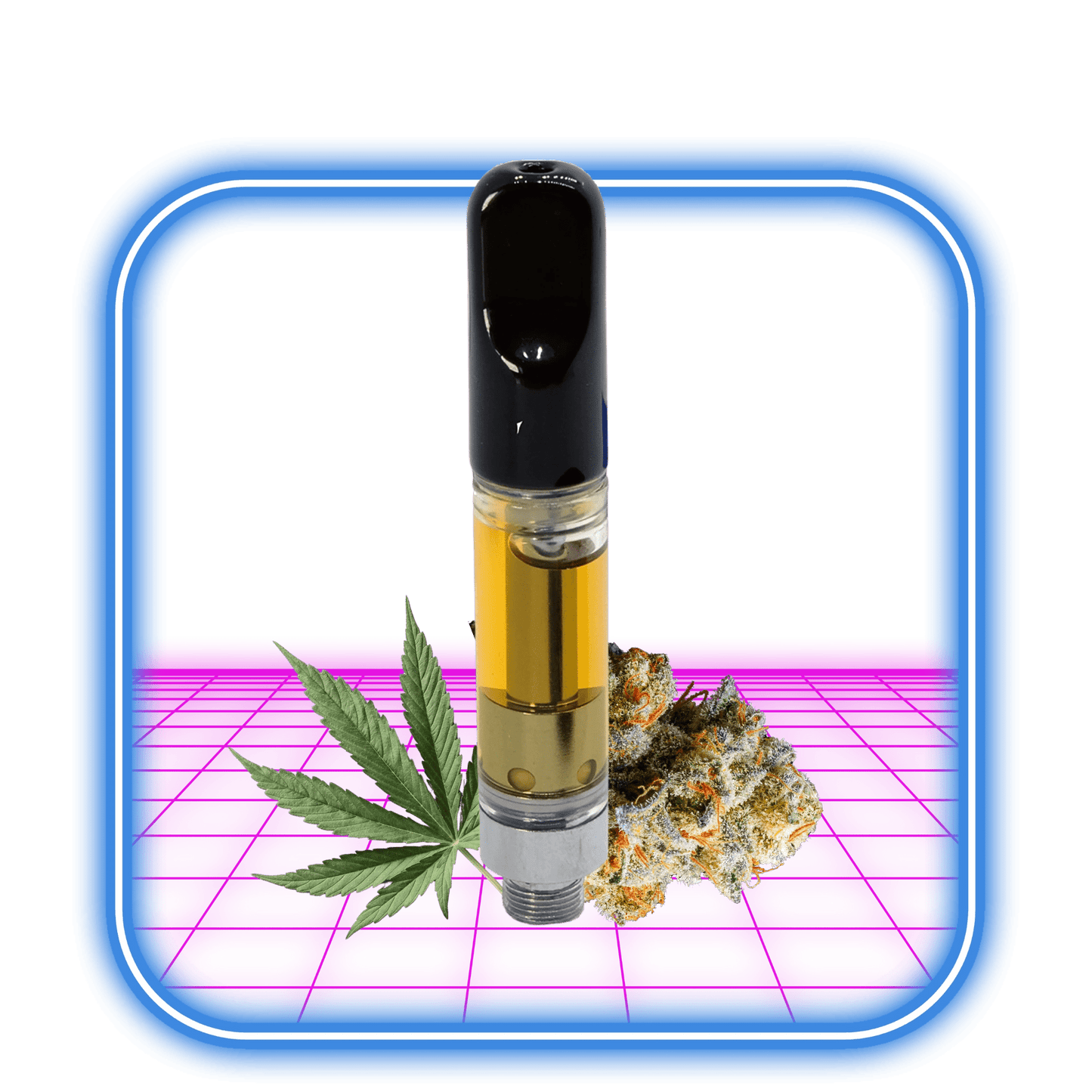 THCA 45% 510 Cartridge | Bubba Kush (Indica) - 1ml