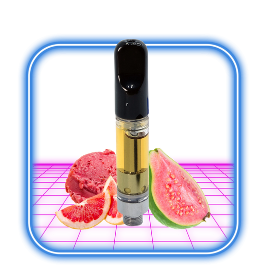 THCA 50% 510 Cartridge | Guava Gelato (Hybrid) - 1ml Live Resin Destillat