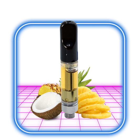 THCA 50% 510 Cartridge | Pina Colada (Sativa) - 1ml Live Resin Destillat