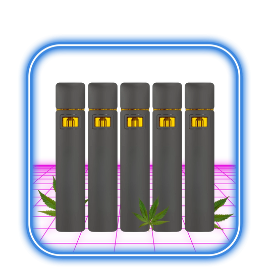 THCA Vape 50% | 2ml Live Resin Destillat - 5pack Bundle