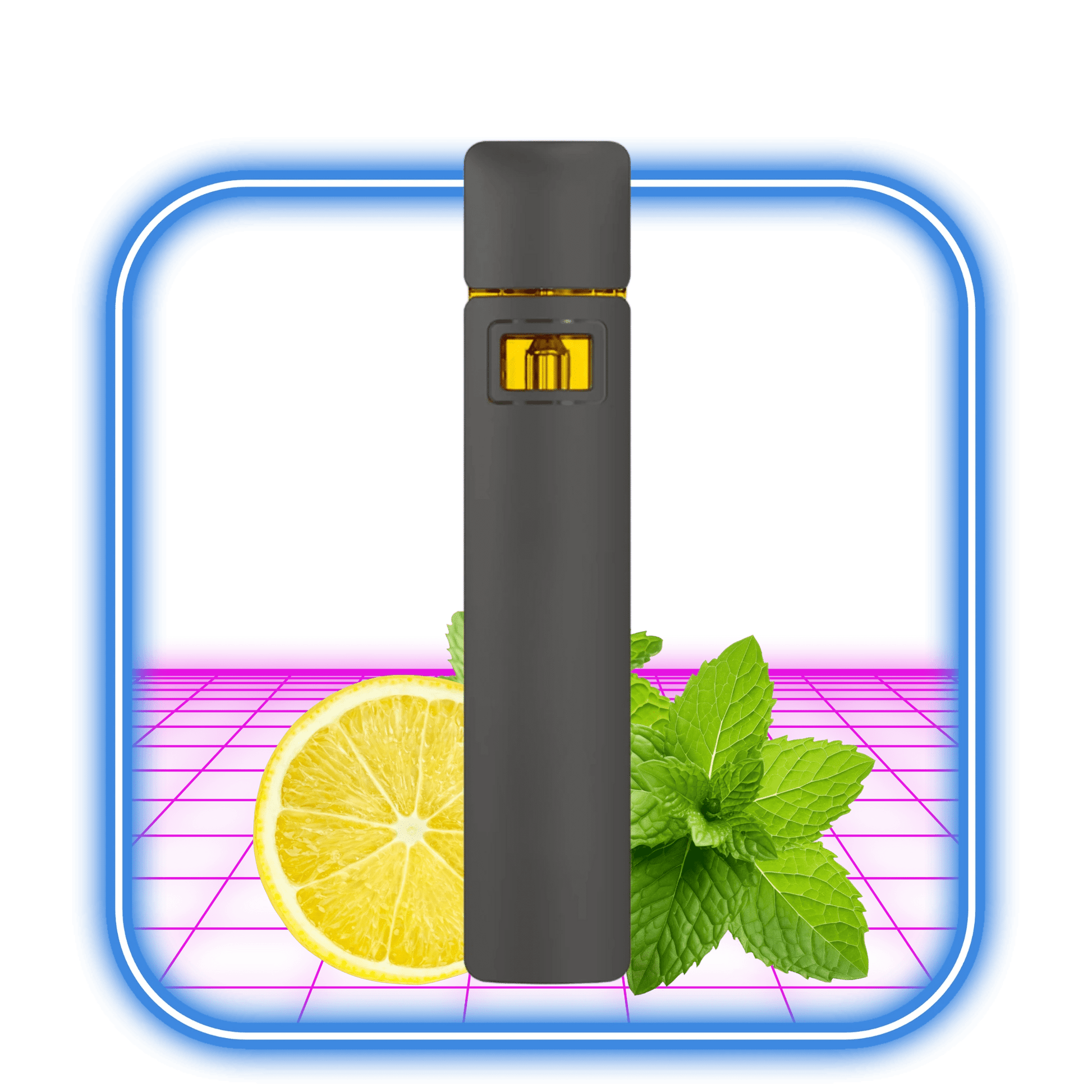 THCA Vape 50% | Lemon Kush Mintz (Hybrid) - 2ml Live Resin Destillat (Veckans Deal - 15%) - HiMood.se - HiMood