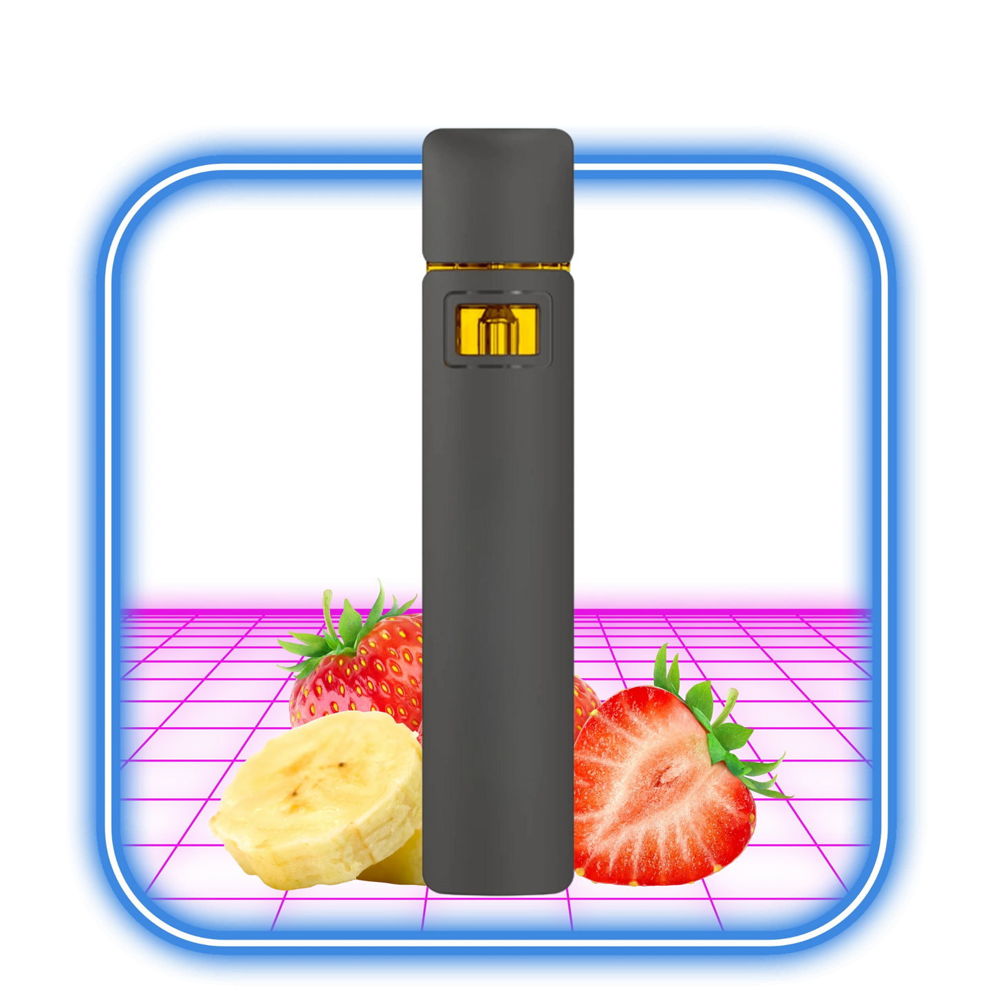 THCA Vape 50% | Strawnana (Indica) - 2ml Live Resin Destillat