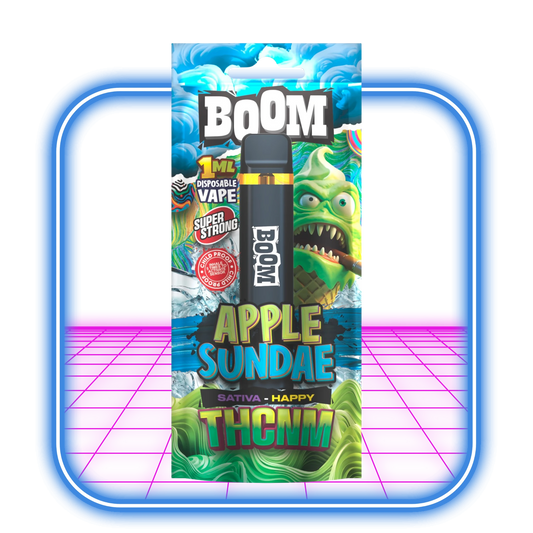 THCNM ACAN Boom Apple Sundae Sativa Vape 1ml i Sverige