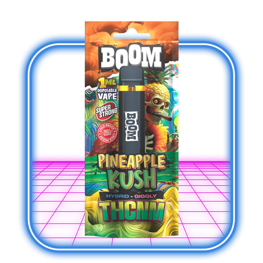 THCNM ACAN Boom Pineapple Kush Hybrid Vape 1ml i Sverige