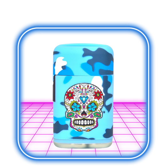 Tändare - Prof Single Blueflame - Camouflage Skulle