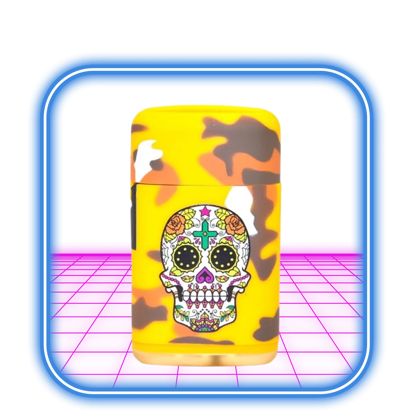 Tändare - Prof Single Blueflame - Camouflage Skulle