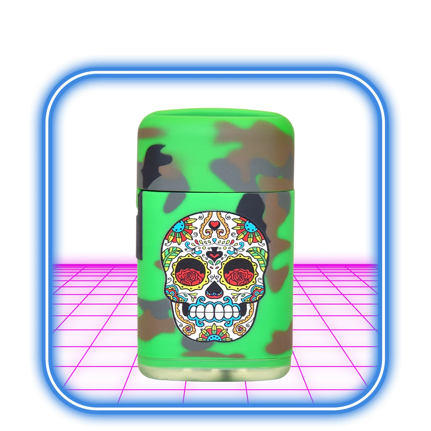 Tändare - Prof Single Blueflame - Camouflage Skulle