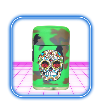 Tändare - Prof Single Blueflame - Camouflage Skulle