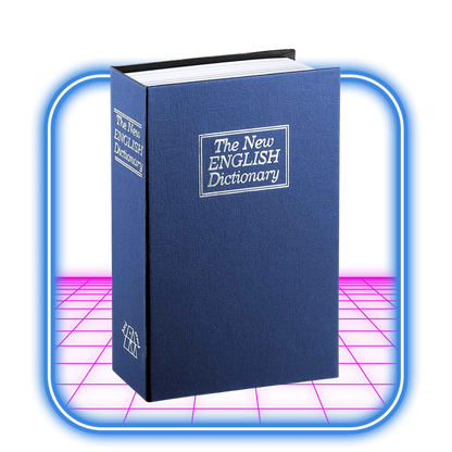 The New Dictionary – Låsbart Stash Förvaringsskrin