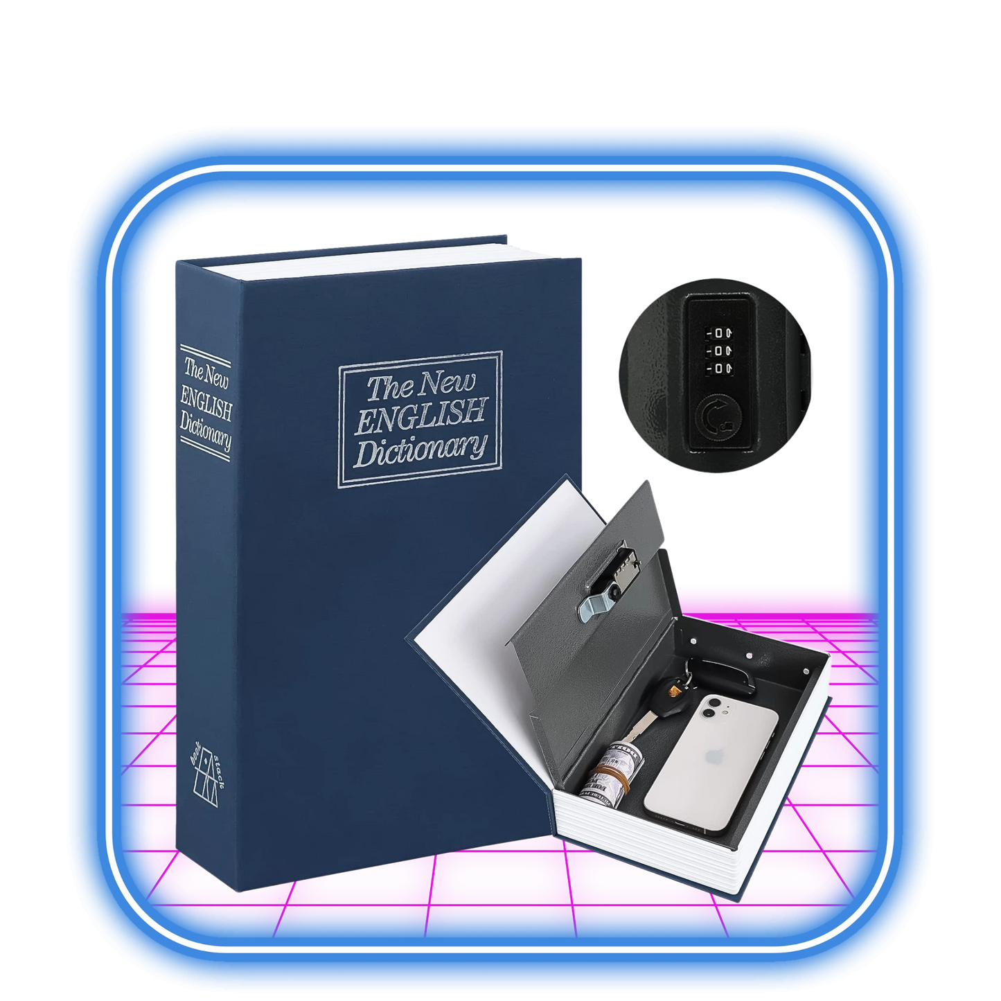 The New Dictionary – Låsbart Stash Förvaringsskrin