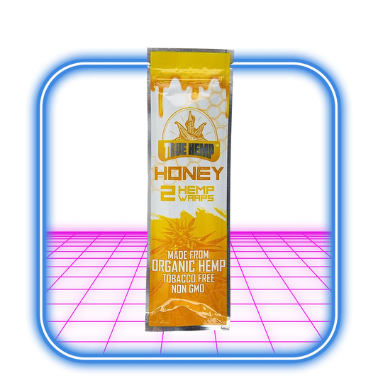 True Hemp Tobacco Free Honey Hemp Wraps - 2st