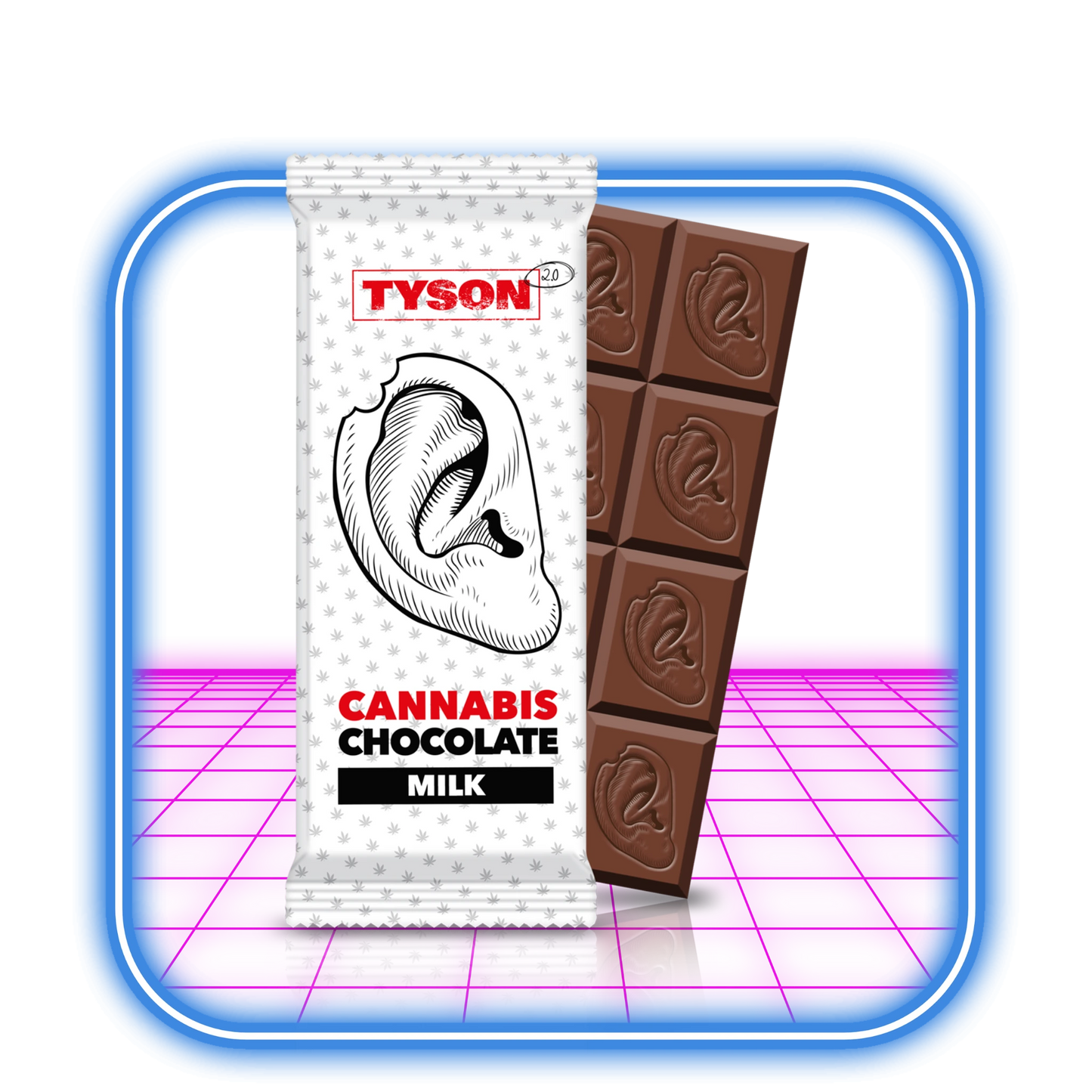 Tyson 2.0 Cannabis Chocolate Milk (THC-Fri) (100g)