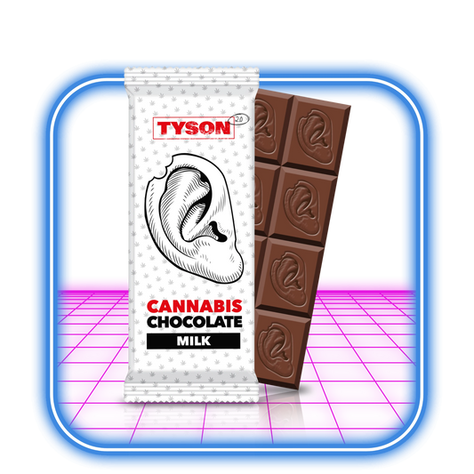 Tyson 2.0 Cannabis Chocolate Milk (THC-Fri) (100g)